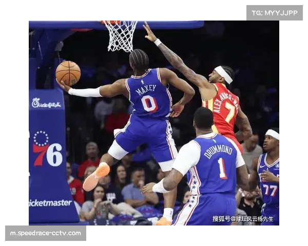 老鹰117-107击败76人，客场作战攻防转换效率突出
